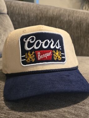 Coors Banquet Corduroy Snapback Hat